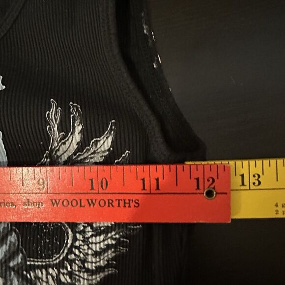 Bandimere Speedway Women’s Ribbed Tank Top Slim Fitting Large vintage - Picture 6 of 7